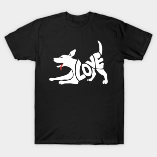 I Love My Dog T-Shirt